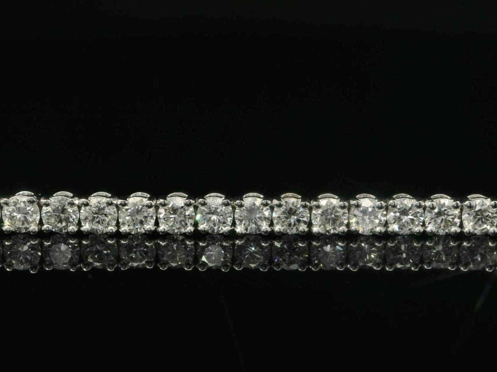 Natural Diamond Tennis Bracelet