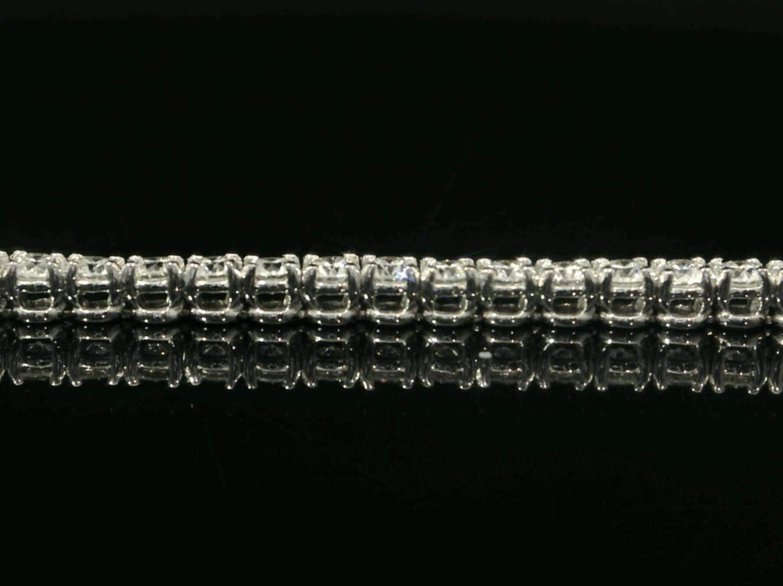 Natural Diamond Tennis Bracelet