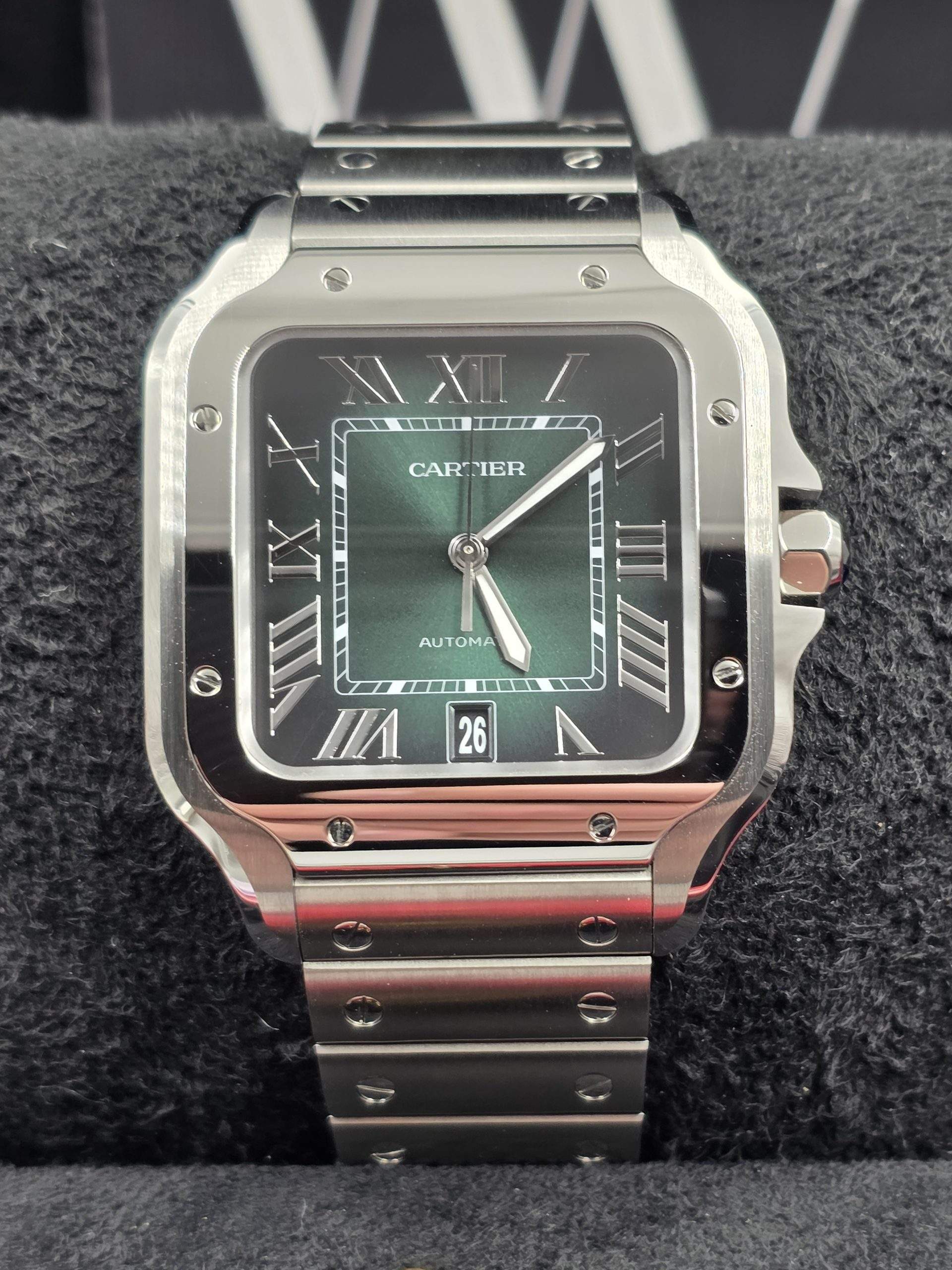 Cartier Santos 100 full set 2025