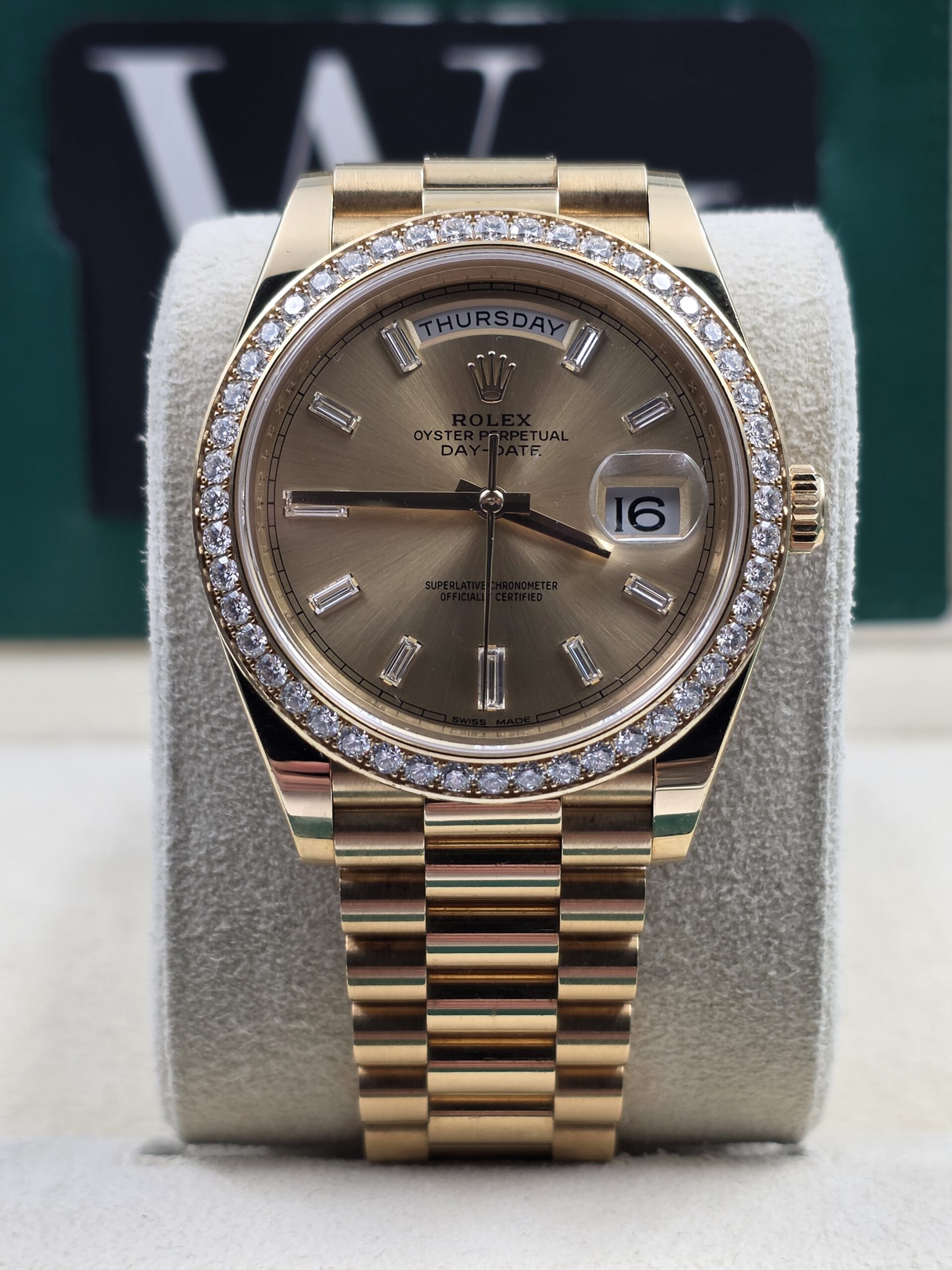 Rolex Daydate40 full set 2015