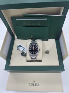 Rolex Explorer 36 full set 2022