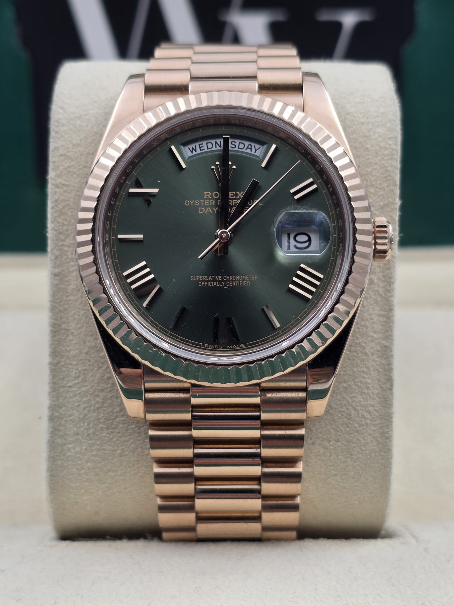 Rolex Daydate40 full set 2018