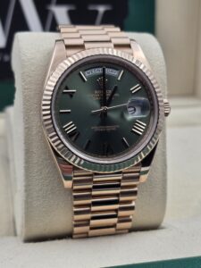 Rolex Daydate40 full set 2018