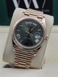 Rolex Daydate40 full set 2018