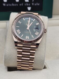 Rolex Daydate40 full set 2018