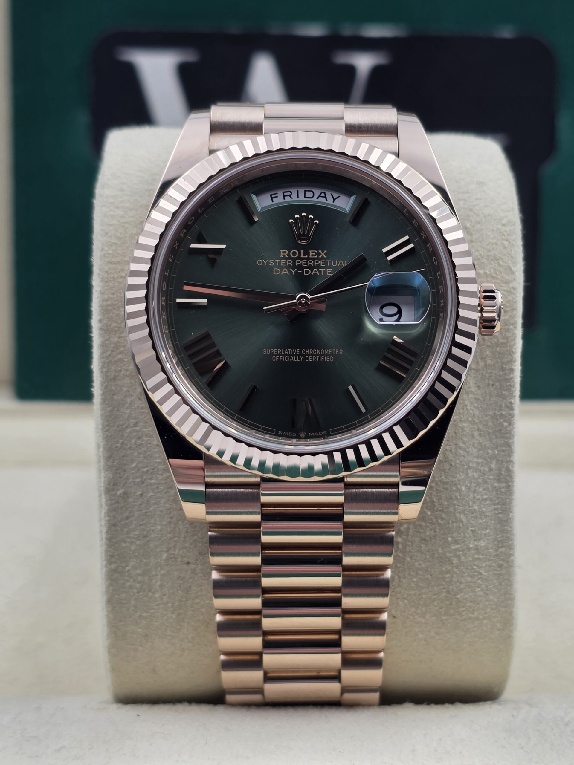 Rolex Daydate40 full set 2026